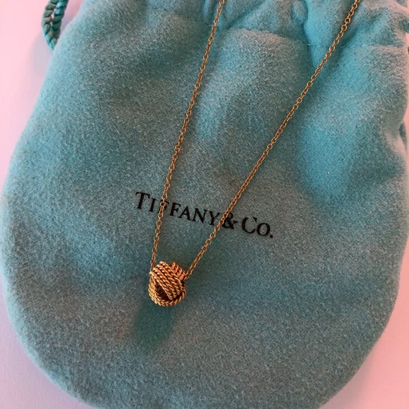 Tiffany Twist Knot Pendant Flash Sales 